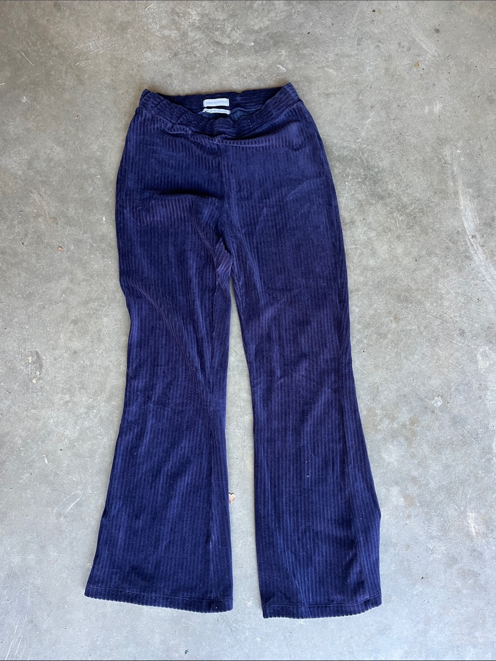 Urban Outfitters Navy Corduroy pull on  Pants